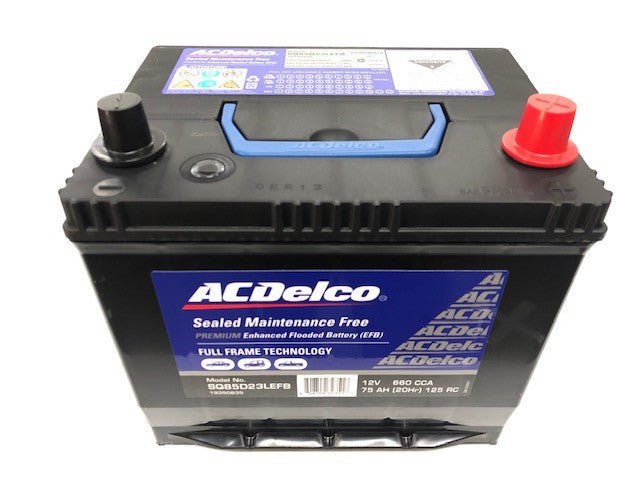 Mazda 3 & 6 stop start battery